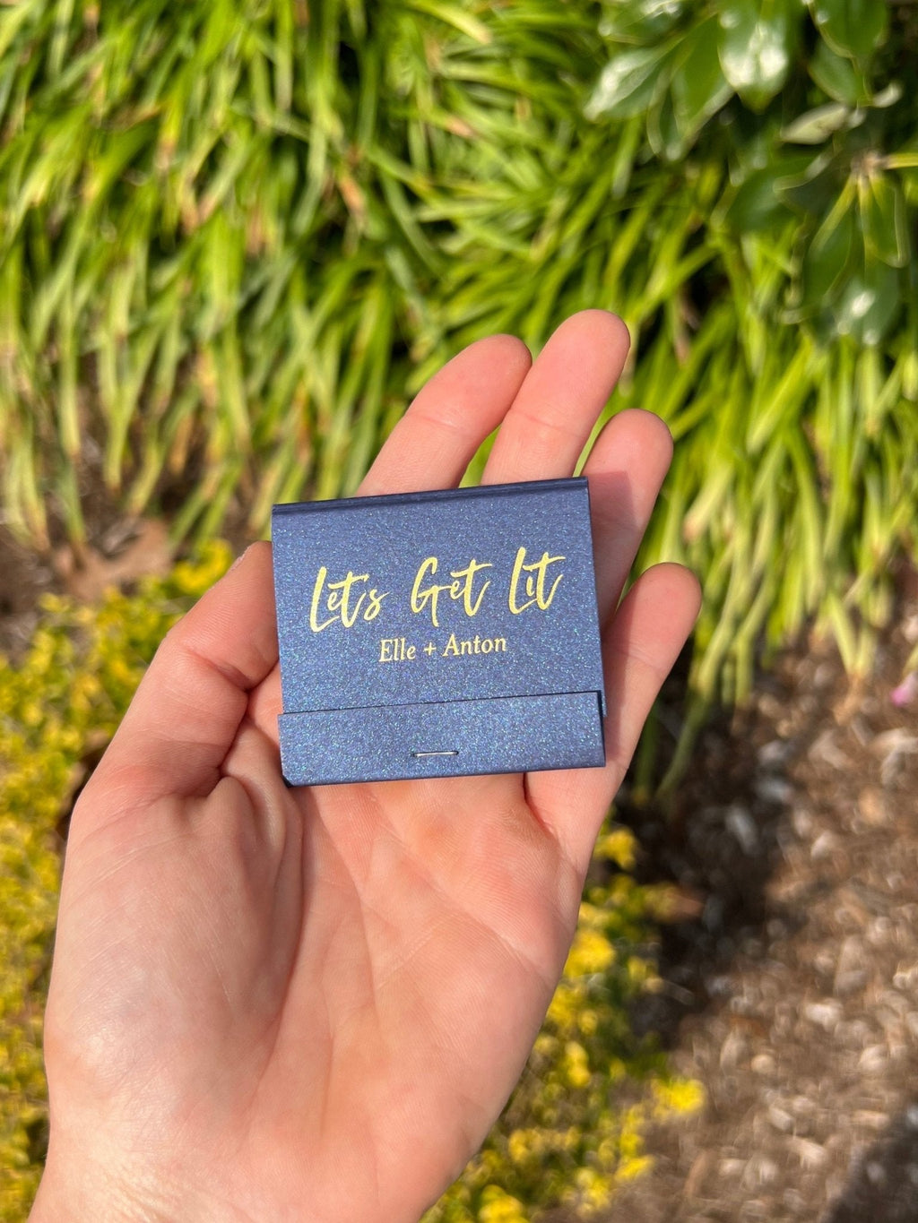 Personalized Luxe 30 Strike Wedding Matchbooks