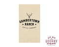 Personalized Ranch Company Guest Towels