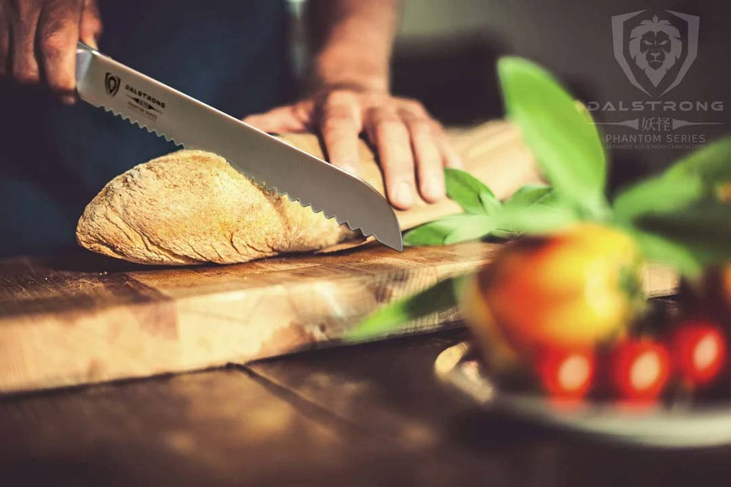 Serrated Bread Knife 9" | Phantom Series | Dalstrong ©