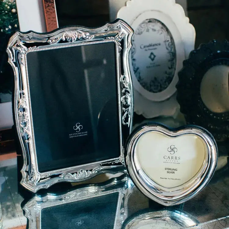 Carrs Sterling Silver 7x5" Plain Photo Frame
