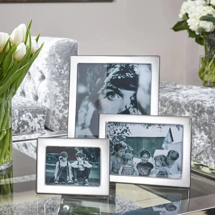 Carrs Sterling Silver Plain Photo Frame