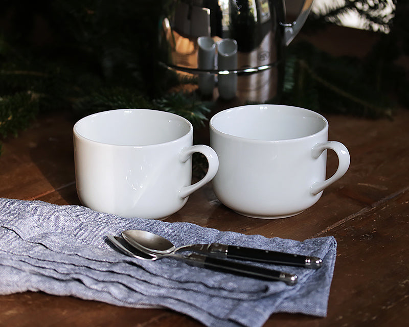 Pillivuyt Sancerre Coffee Cup and Saucer