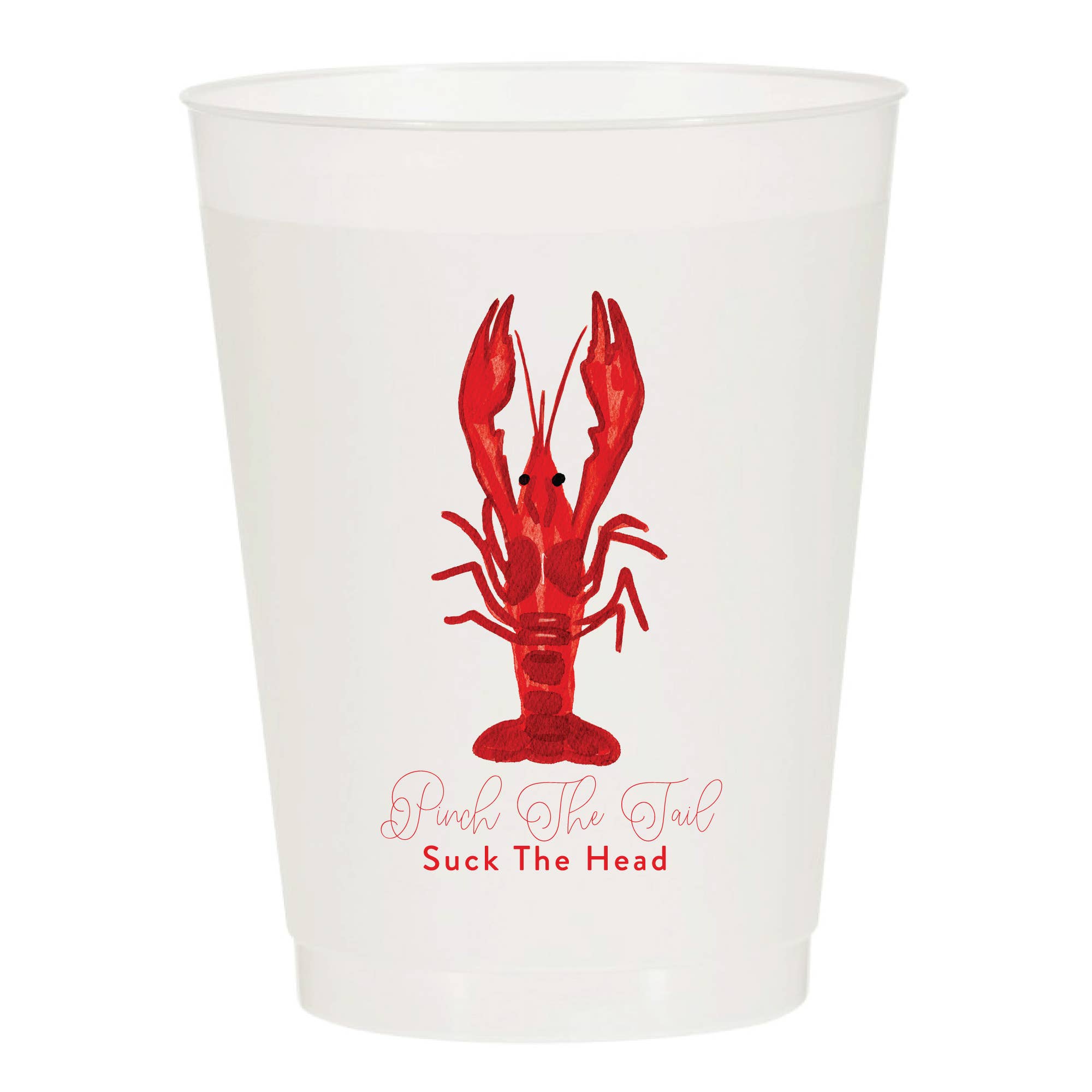 Pinch The Tail Crawfish Frosted Cups- Boil