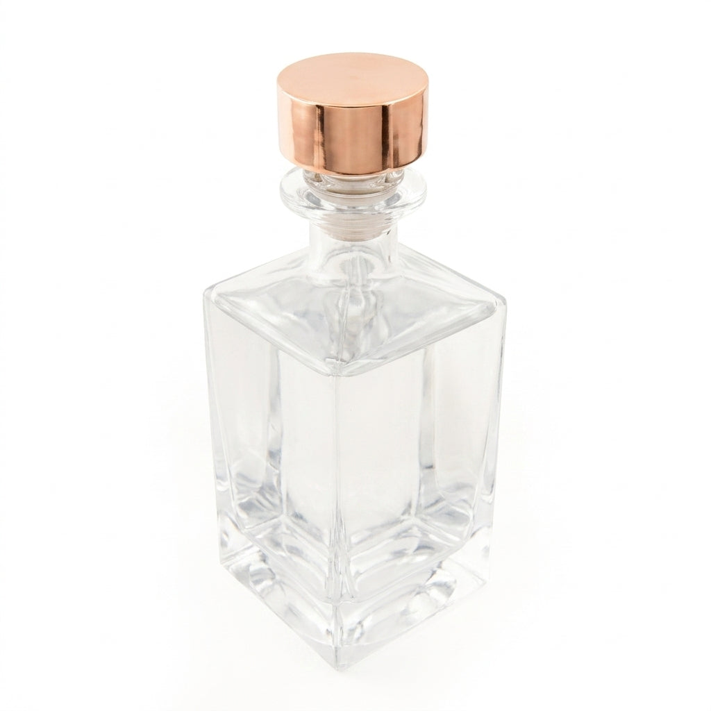 Copper Accent Whiskey Decanter in Gift Box