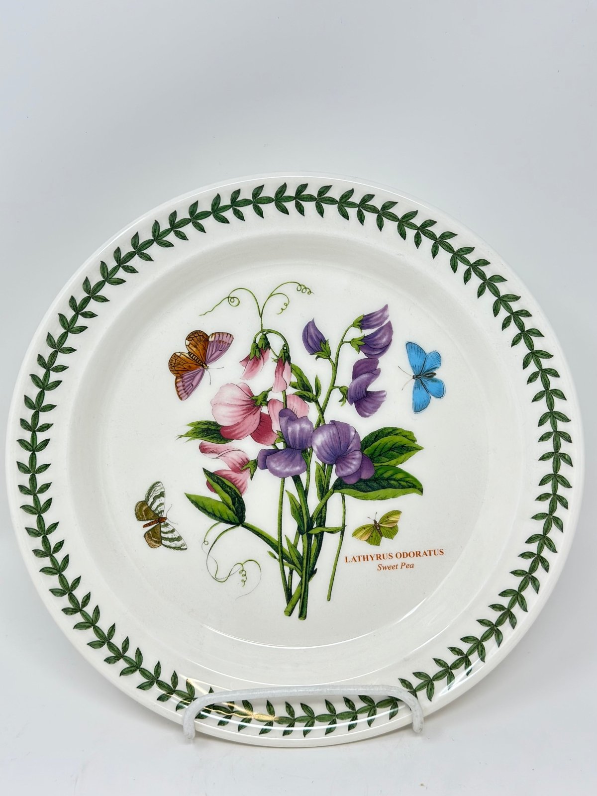 Portmeirion Botanic Garden Lathyrus Odoratus (Sweet Pea) Dinner Plate