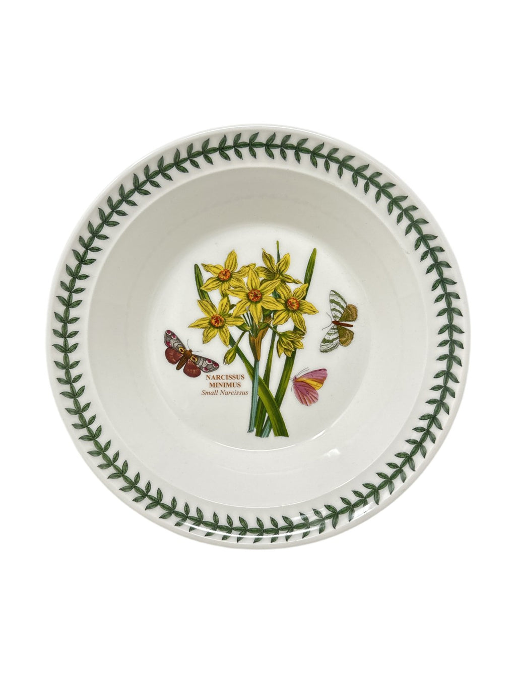 Portmeirion Botanic Garden Narcicus Minimus Soup Plate