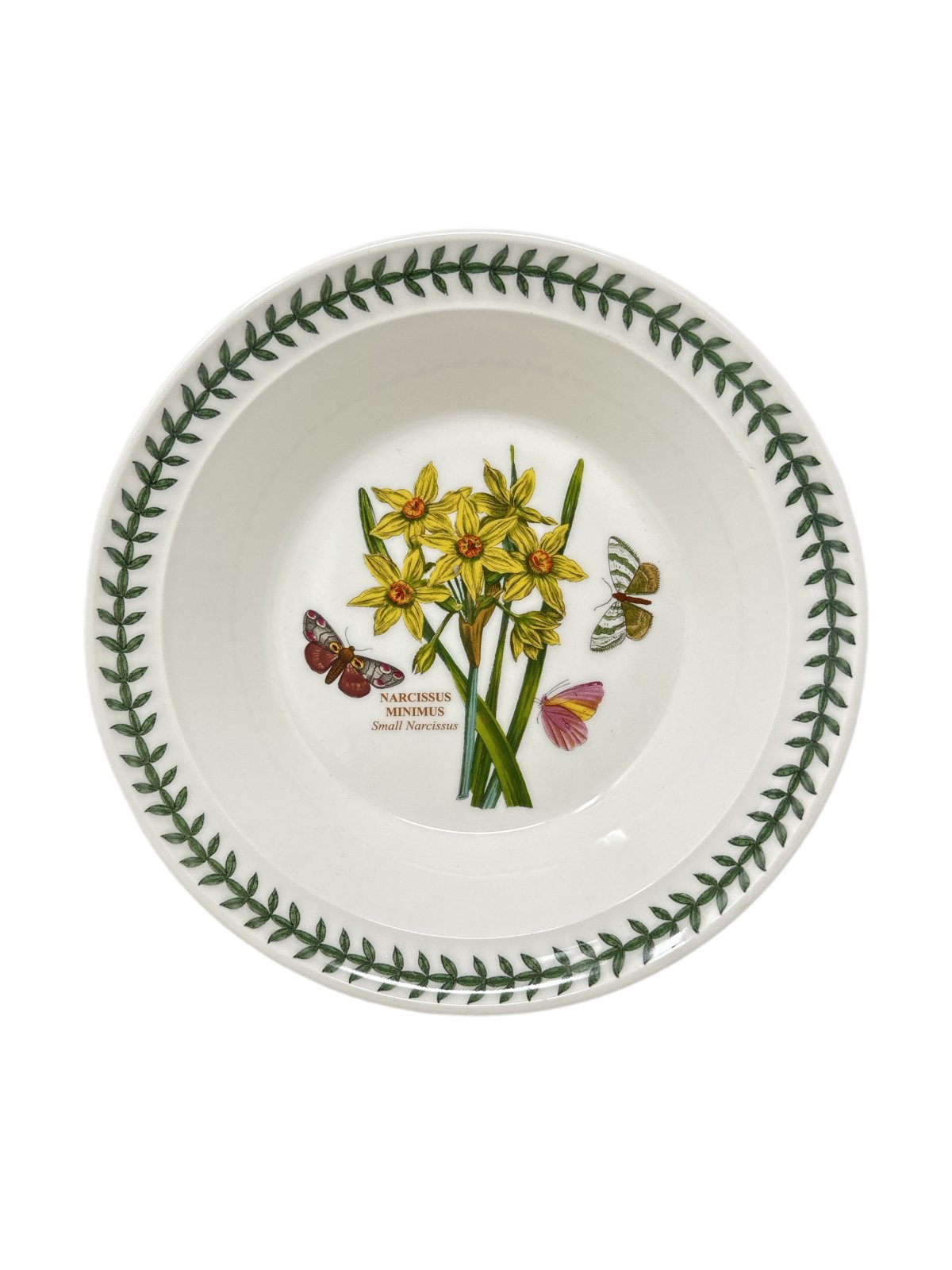 Portmeirion Botanic Garden Narcicus Minimus Soup Plate