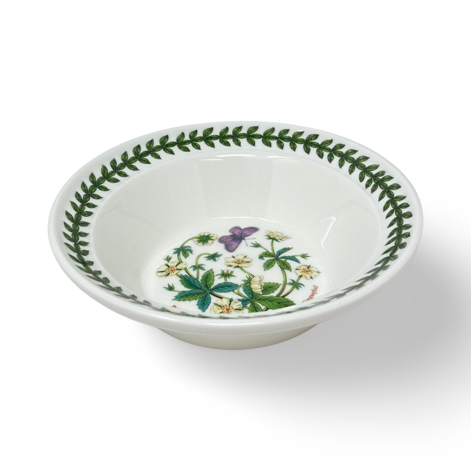 Portmeirion Botanic Garden Potentilla Reptans Cereal Bowl