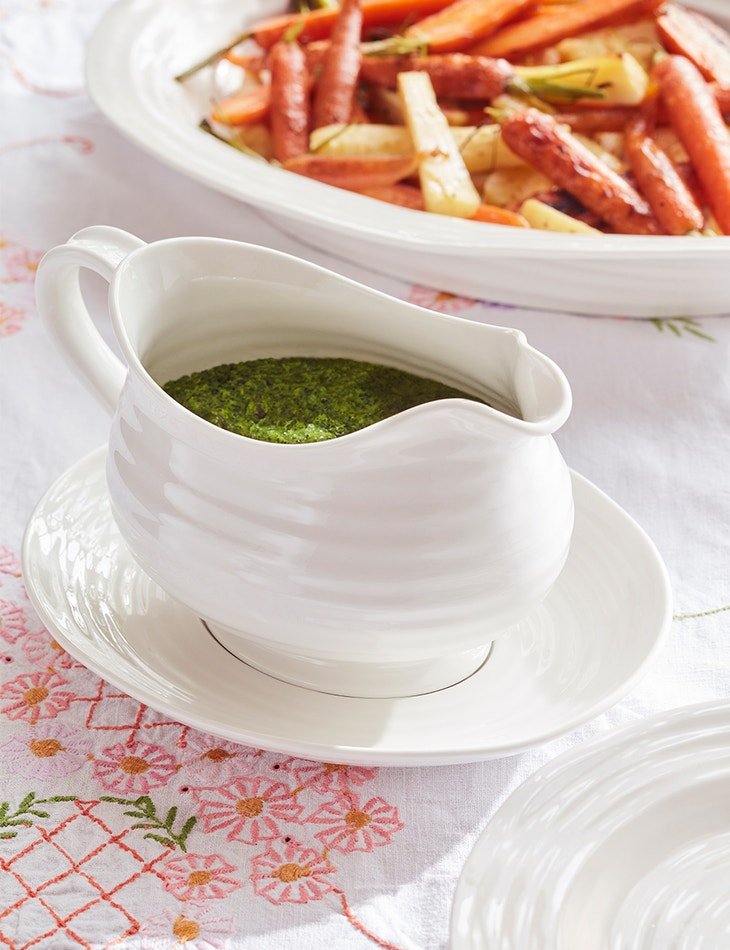 Portmeirion Sophie Conran White Gravy Boat