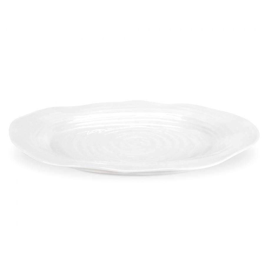 Portmeirion Sophie Conran White Large 17" (44cm) Oval Platter