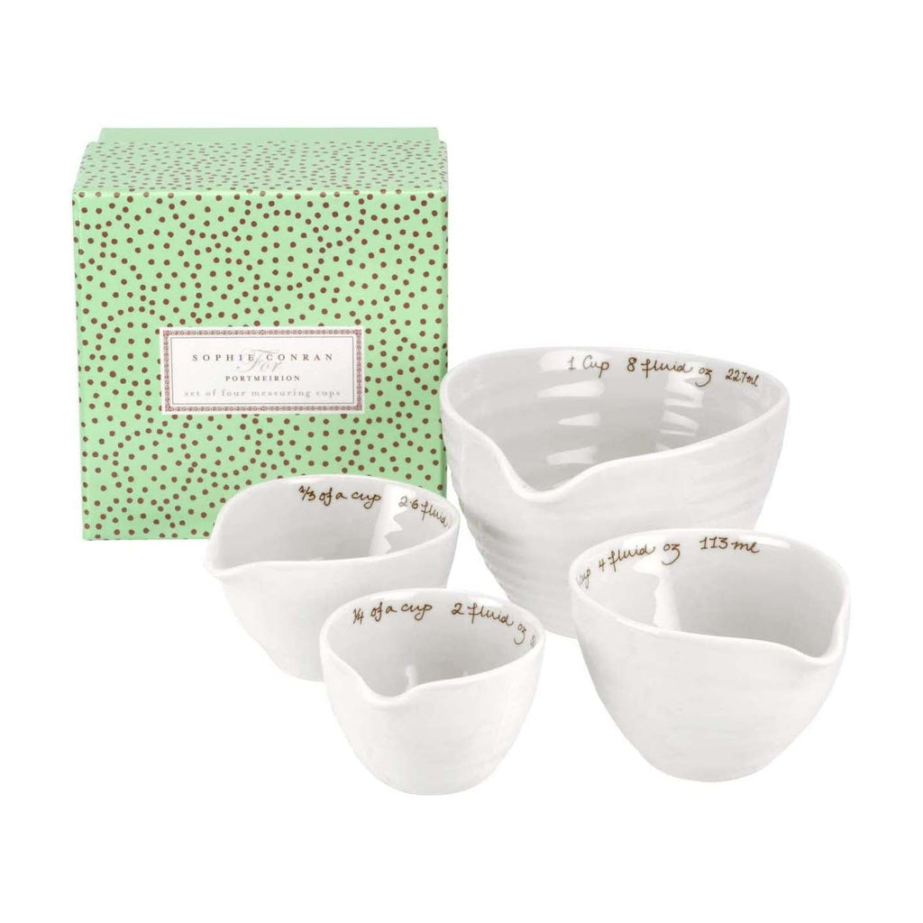 Portmeirion Sophie Conran White Measuring Cups