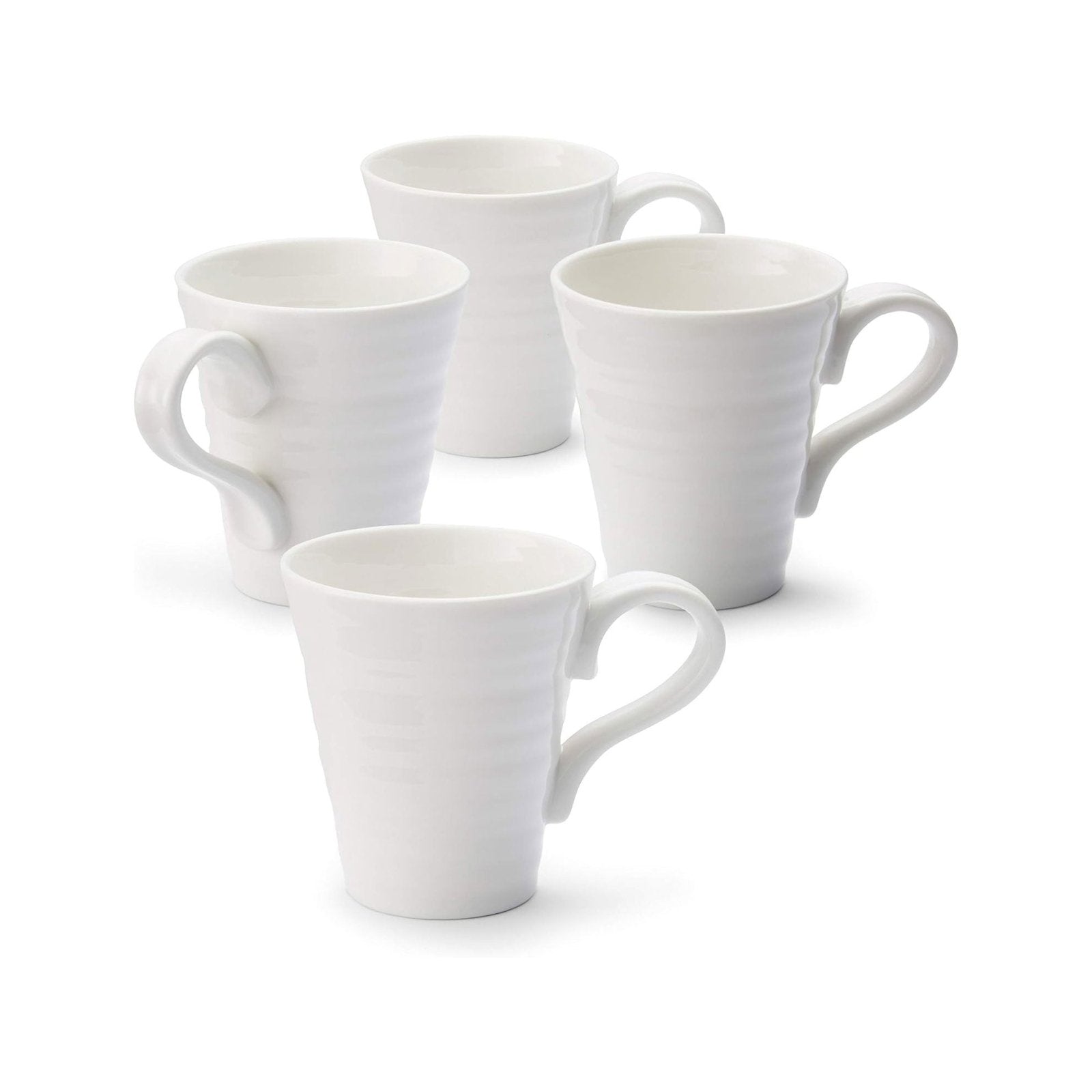 Portmeirion Sophie Conran White Mug - Set of 4
