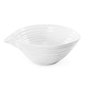 Portmeirion Sophie Conran White Pouring Bowl with Snipe