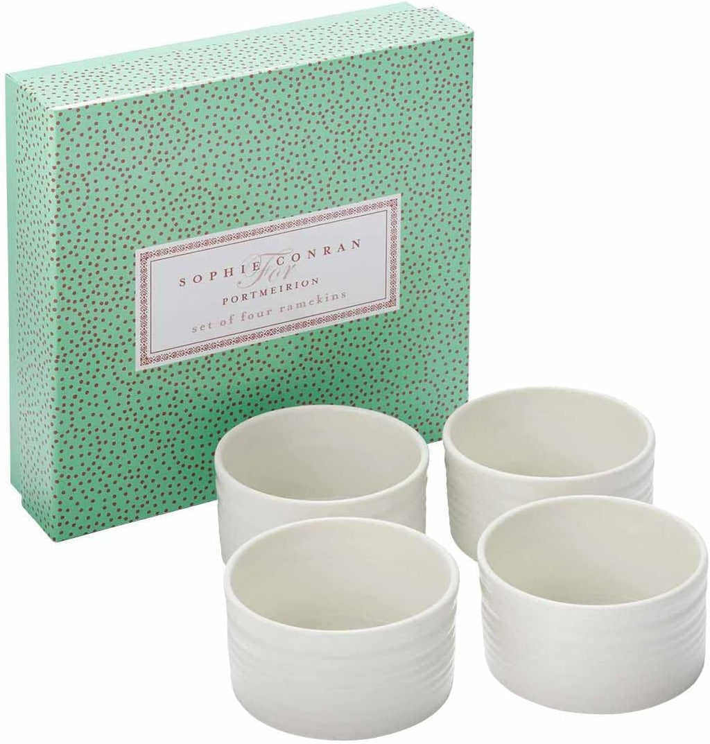 Portmeirion Sophie Conran White Small Ramekins - Set of 4