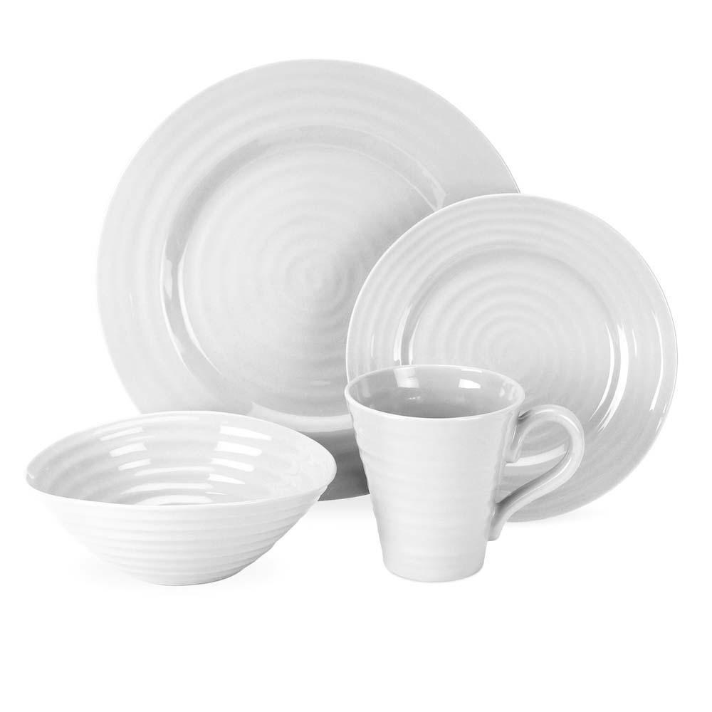 Portmeirion Sophie Conran White - 4 Piece Place Setting