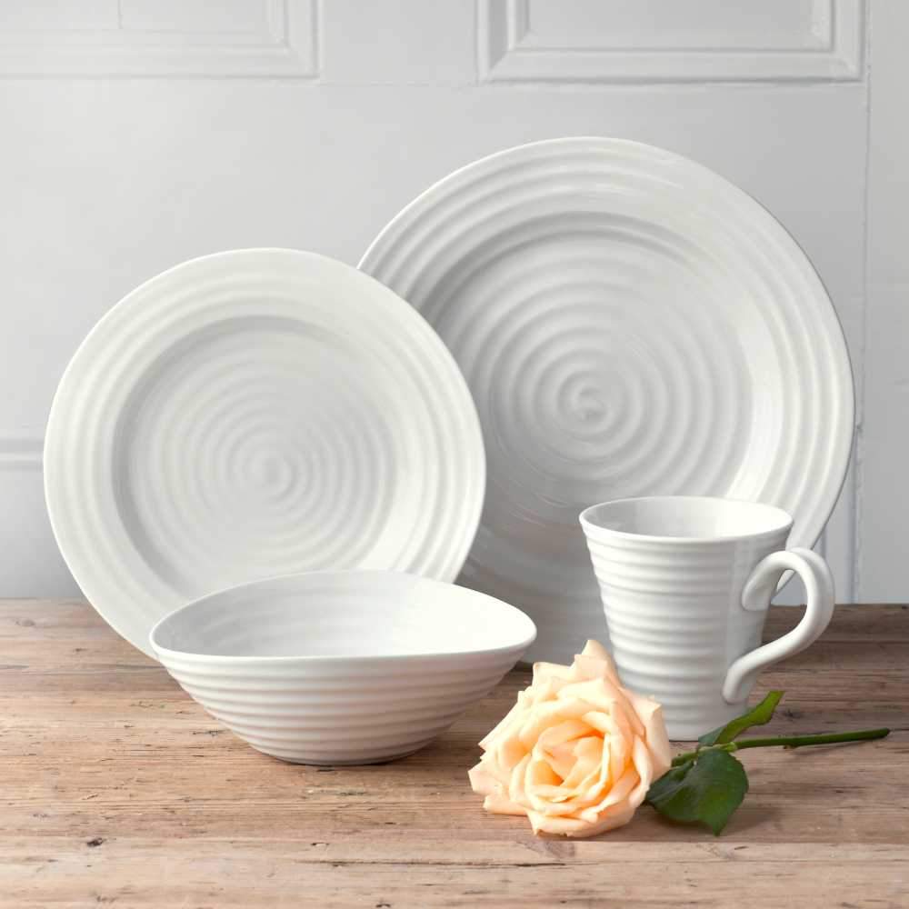Portmeirion Sophie Conran White - 4 Piece Place Setting