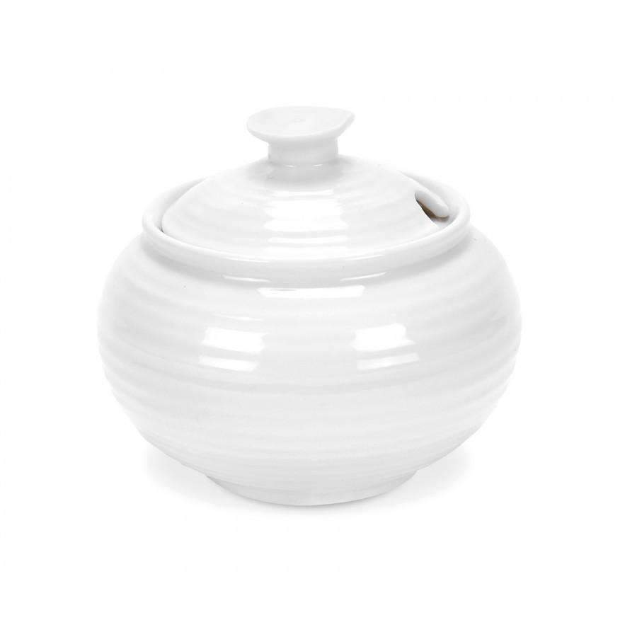 Portmeirion Sophie Conran White Covered Sugar
