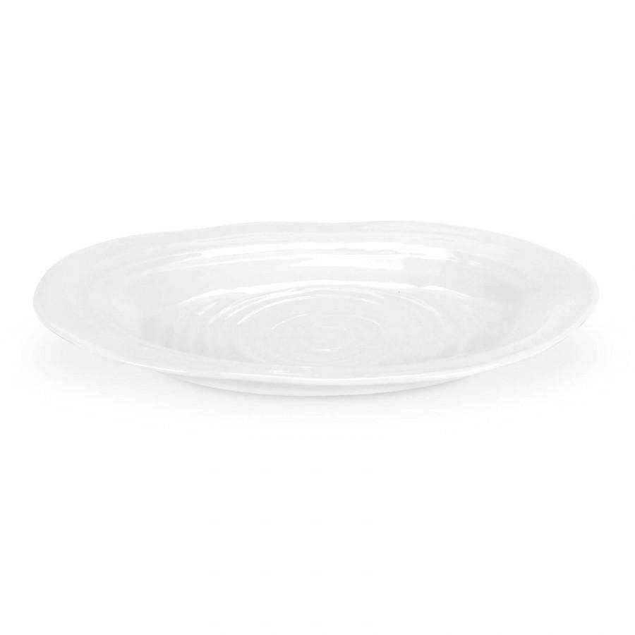 Portmeirion Sophie Conran White Small Oval Platter 11.5"