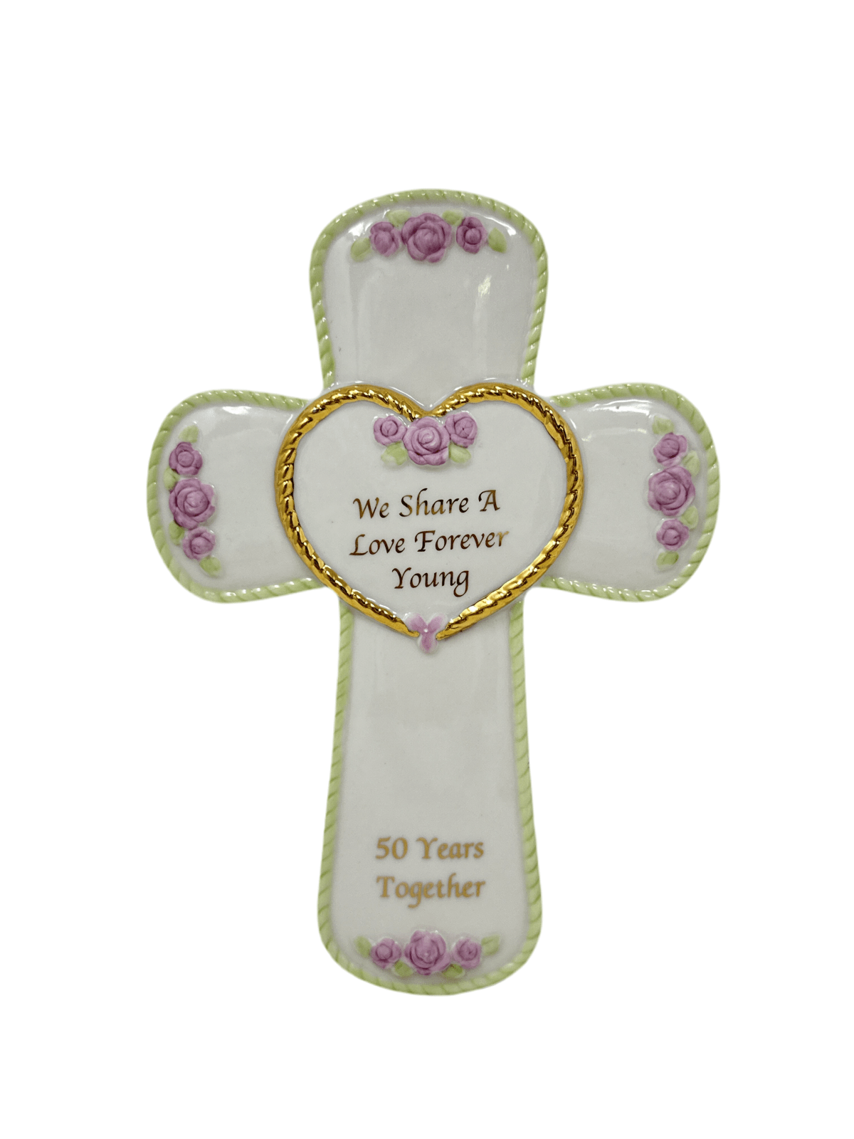 Precious Moments 50Th Anniversary Wall Cross