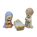 Precious Moments Come Let Us Adore Him - 3 Piece Set