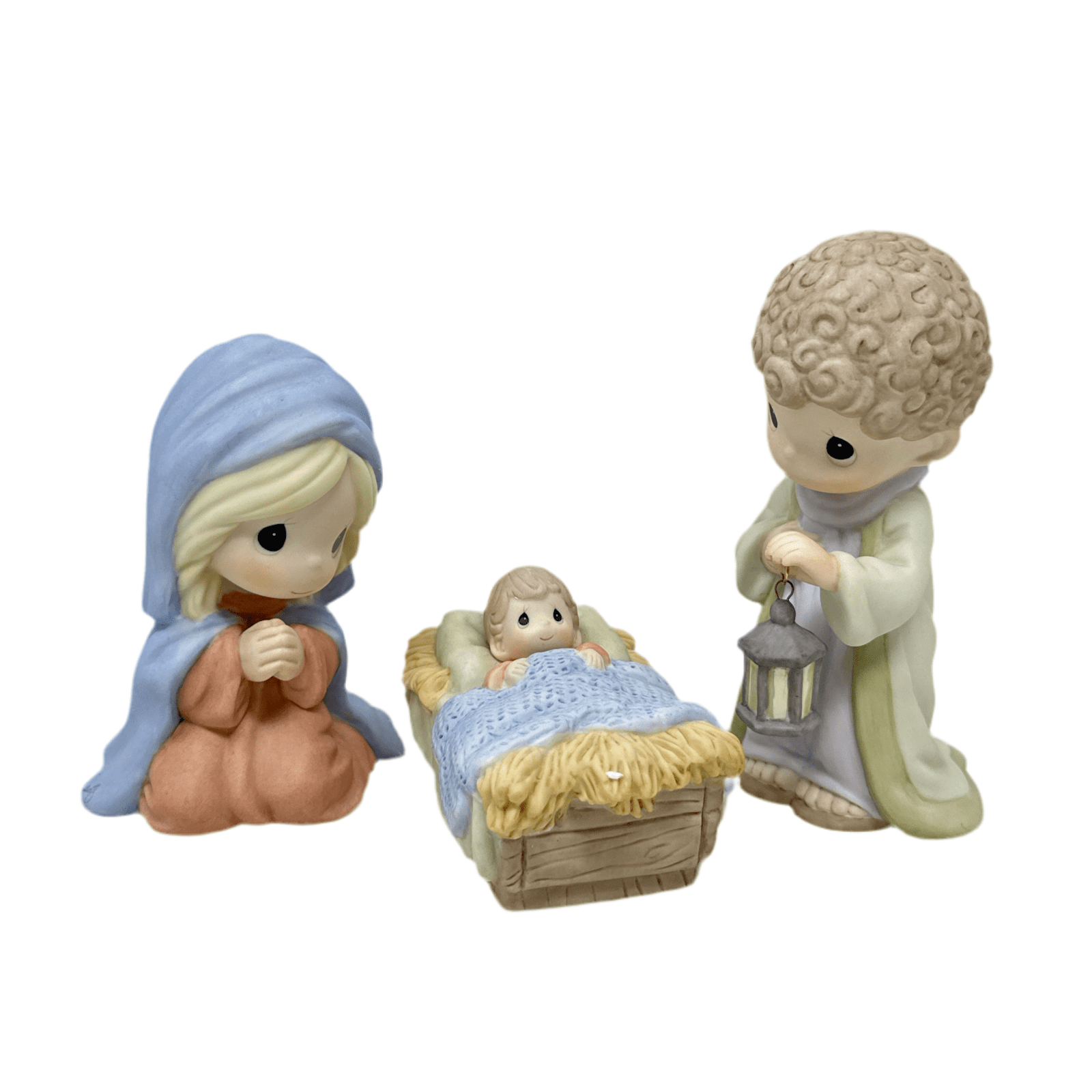 Precious Moments Come Let Us Adore Him - 3 Piece Set