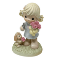 Precious Moments February - Carnation Flower