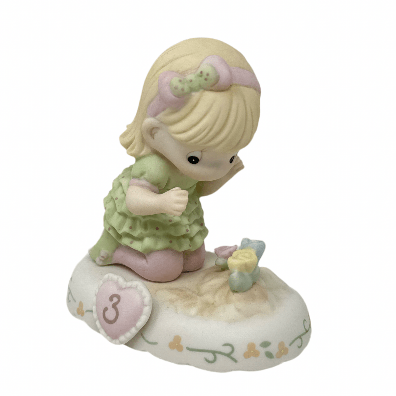 Precious Moments Growing In Grace Age 3 Blonde