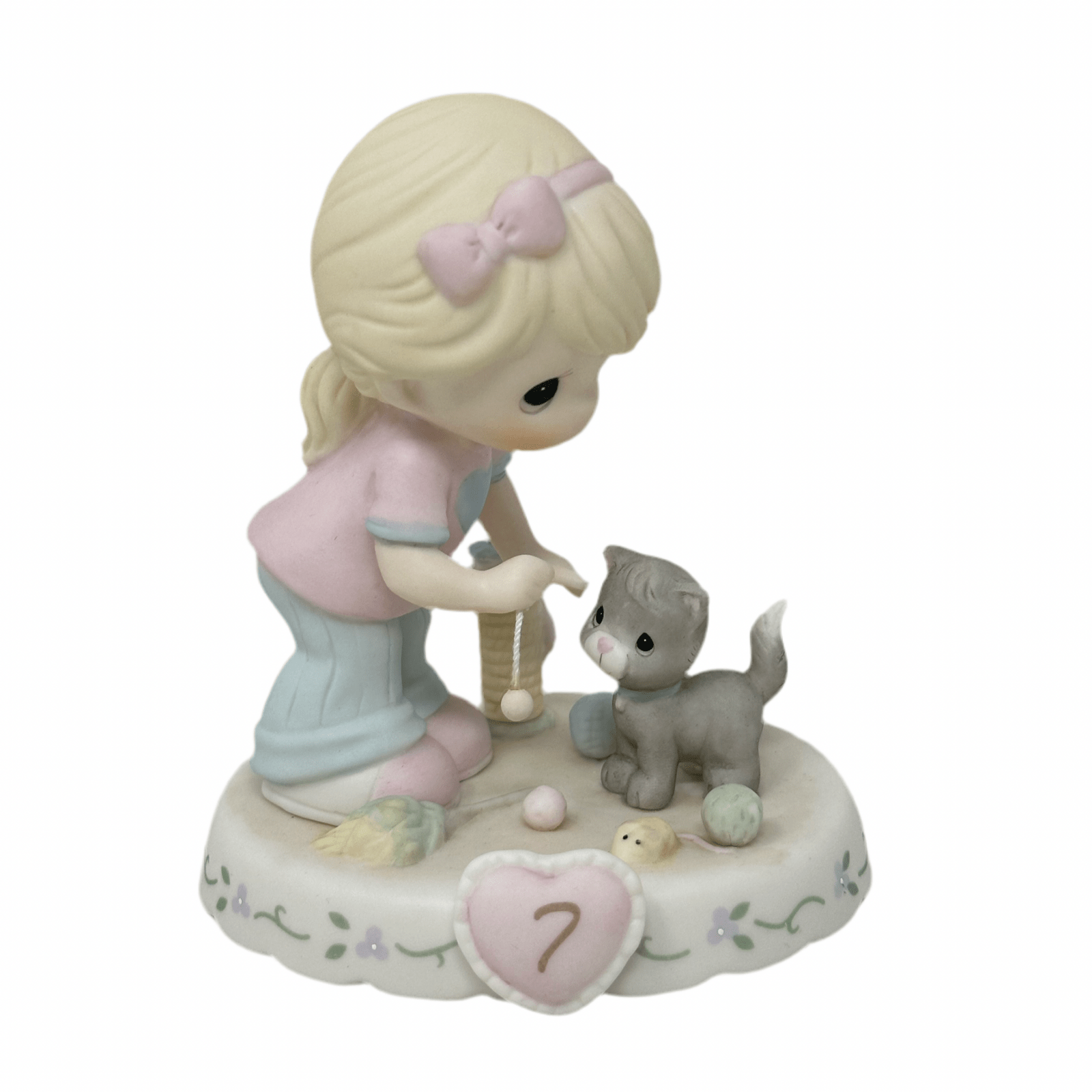 Precious Moments Growing In Grace Age 7 Blonde
