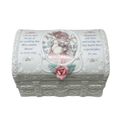Precious Moments Pink Rose Cherish The Day Trinket Box
