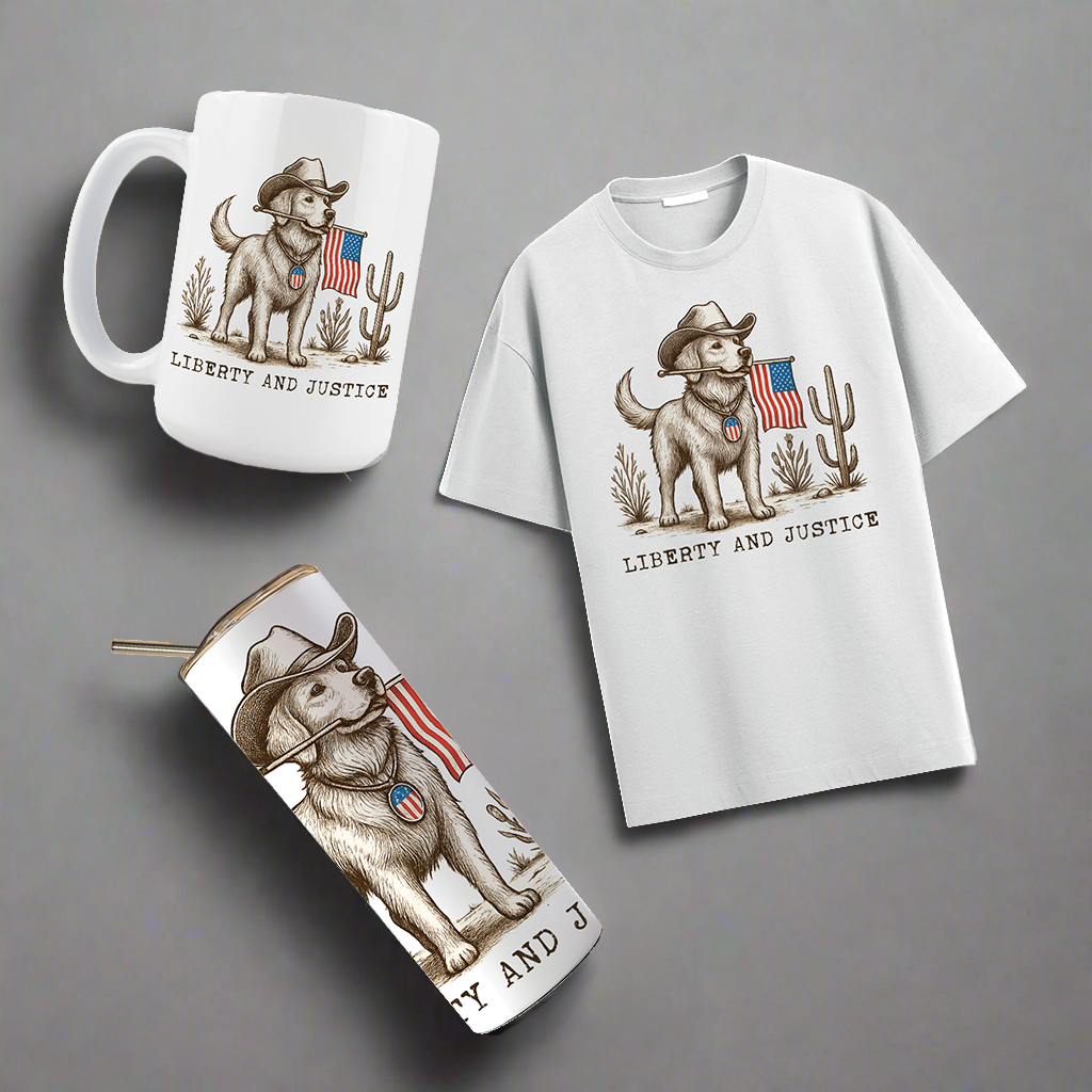 Multi Product Use - Digital Sublimation Designs - Fourth of July