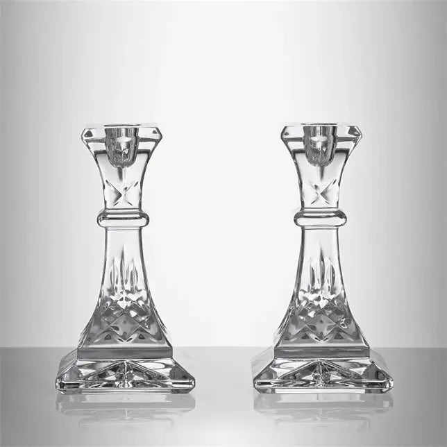 Waterford Crystal Lismore 6 Inch Candlestick : Set of 2