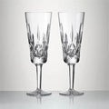 Waterford Crystal Lismore Champagne Flutes Set of 2