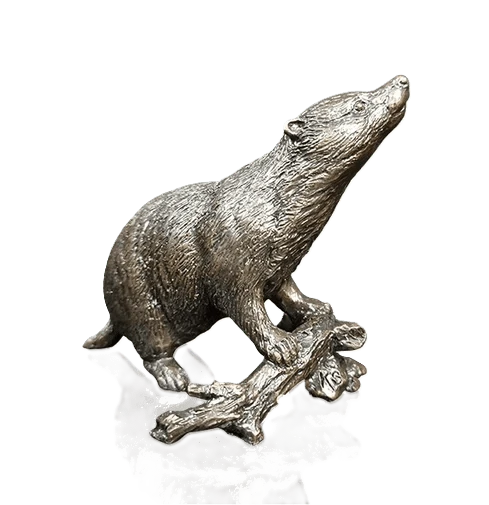 Richard Cooper Bronze Animals Collection Badger Figurine