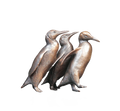 Richard Cooper Bronze Birds Collection Penguin Group Figurine