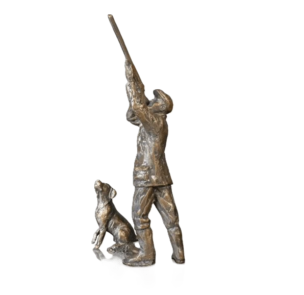 Richard Cooper Bronze Country Pursuits Collection High Bird Figurine