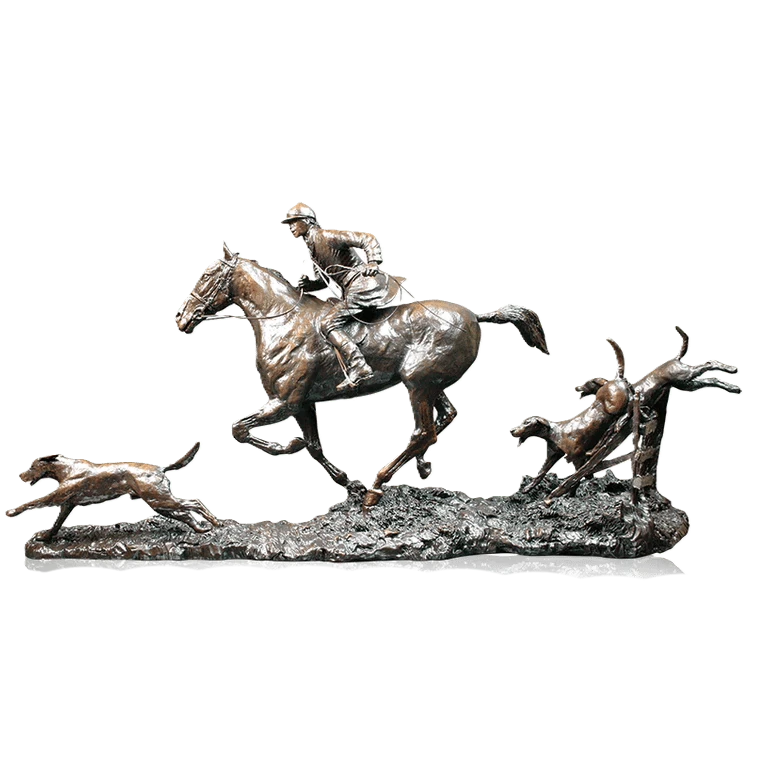 Richard Cooper Bronze Horses Collection Open Fields Figurine
