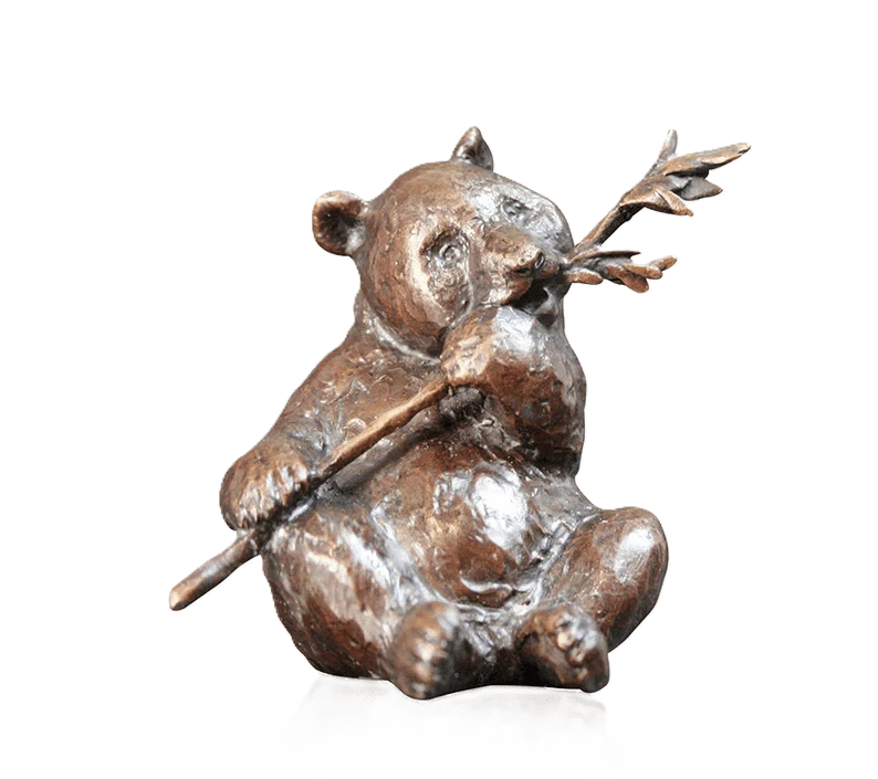Richard Cooper Bronze Panda Figurine