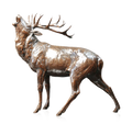 Richard Cooper Bronze Stags Collection Roar of the Highlands Figurine