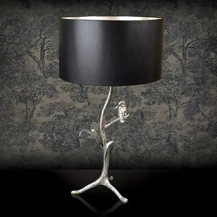Richard Cooper Kingfisher Lamp & Shade