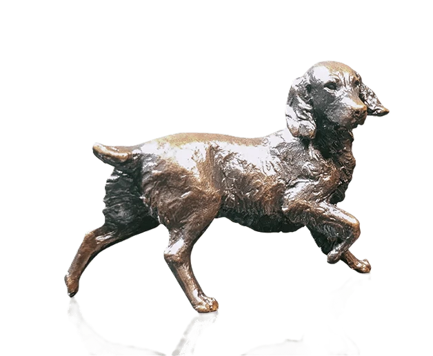 Richard Cooper Limited Edition Bronze Small Springer Spaniel Figurine