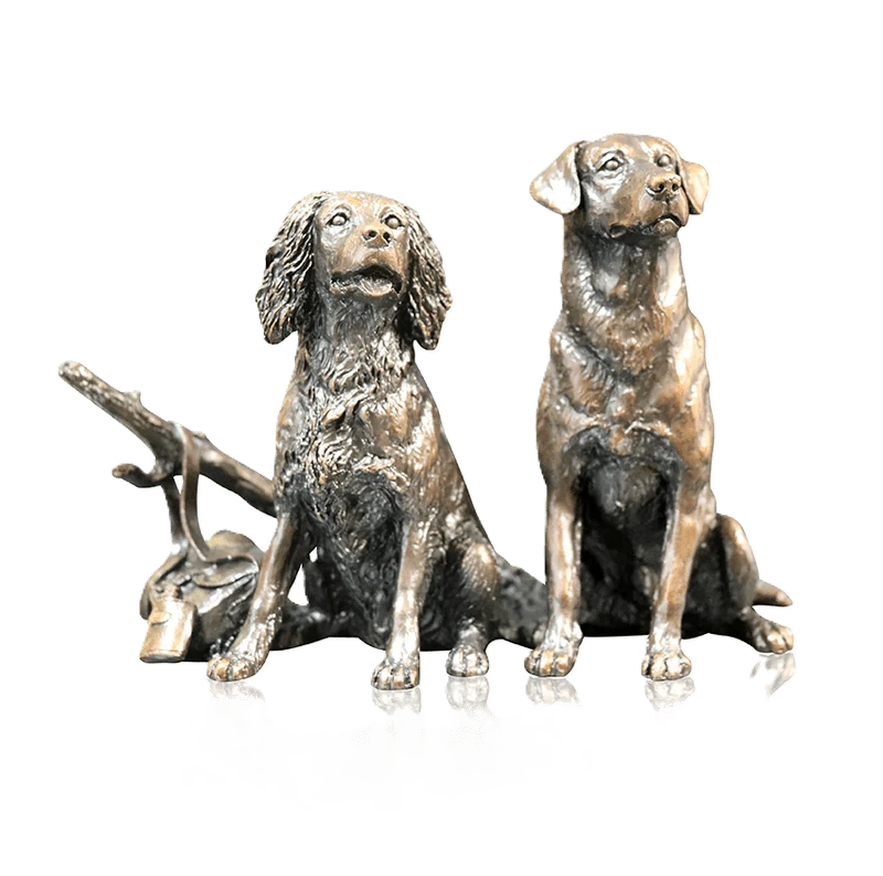 Richard Cooper Limited Edition Bronze Waiting for the Guns Figurine