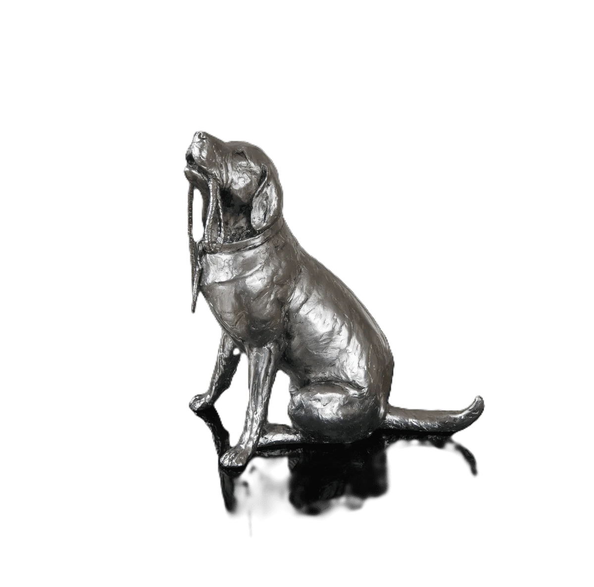 Richard Cooper Nickel Studio Collection Labrador Figurine