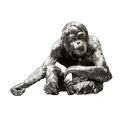 Richard Cooper Nickel Studio Collection Orangutan Figurine