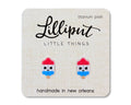 Rocket Pop Earrings // Fourth of July // July 4th