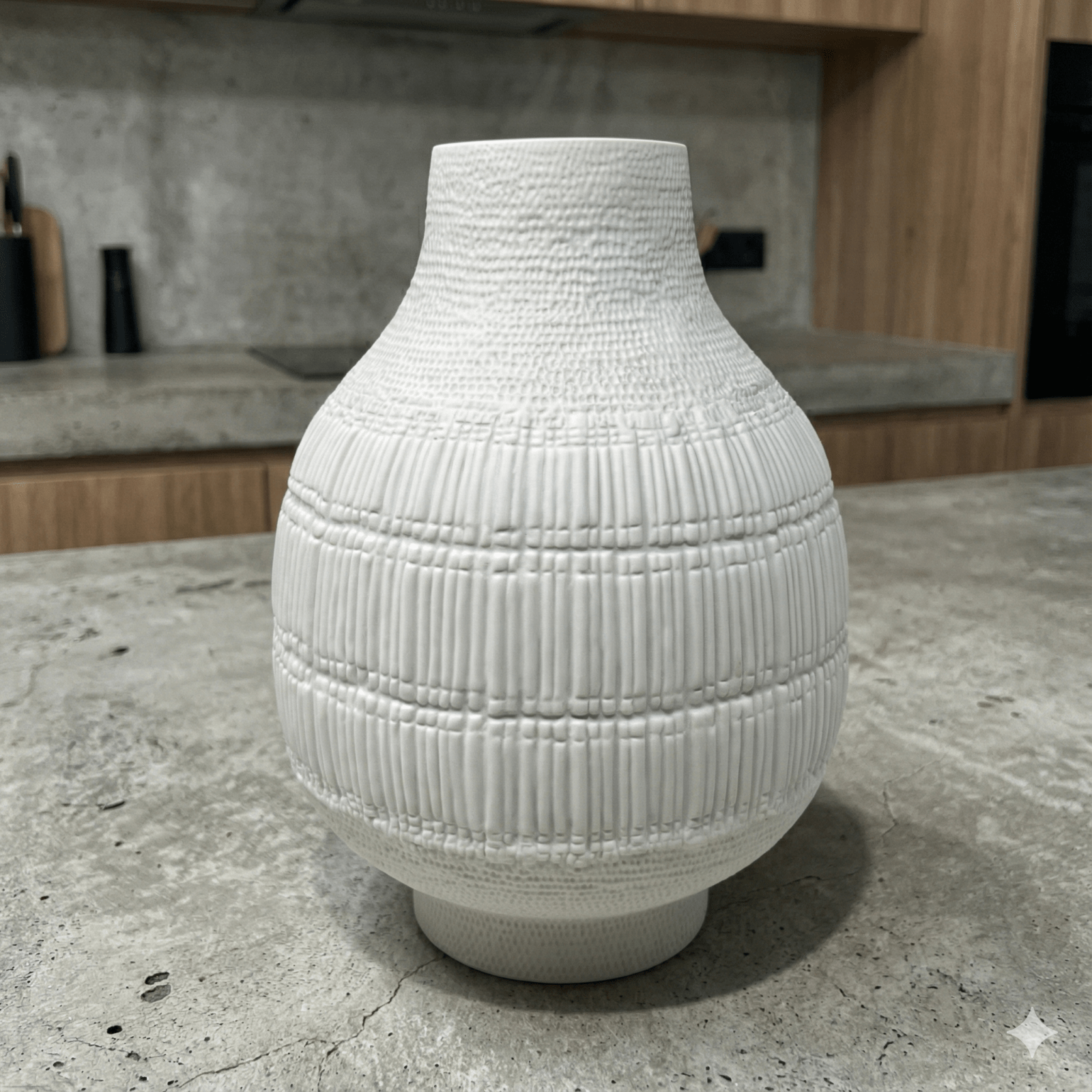 Rosenthal Studio - Line Structura Ribs White Vase