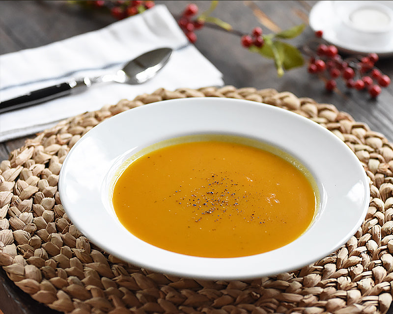Natural Round Placemat - 6pc Set