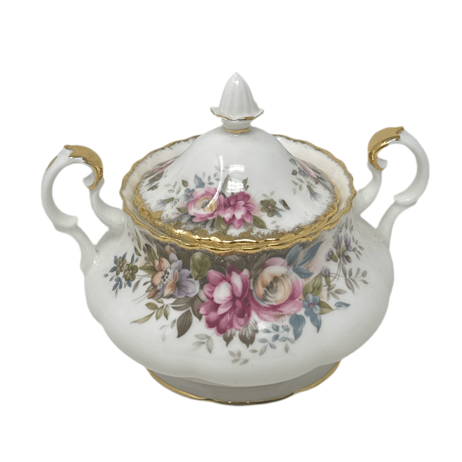 Royal Albert Autumn Rose Sugar Bowl