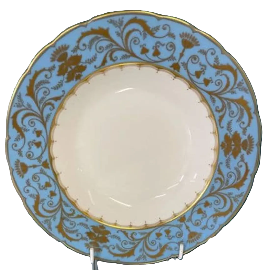 Royal Crown Derby Darley Abbey Blue Harlequin 6" Side Plate