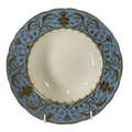 Royal Crown Derby Darley Abbey Blue Harlequin Soup Bowl