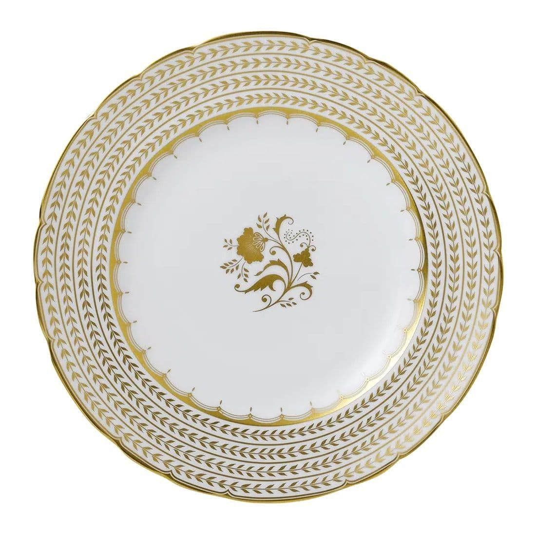 Royal Crown Derby Darley Abbey White 8" Accent Plate